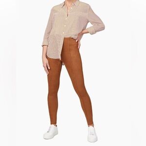 Brand New Spanx Faux Suede Leggings - M